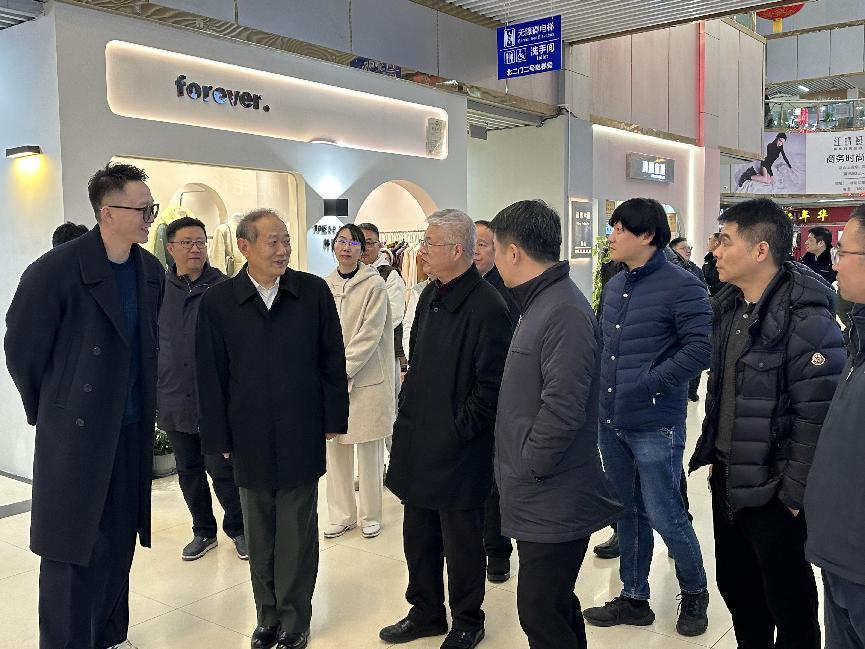 浙江省咨询委调研组莅临钱江商城开展下层平安建设调研