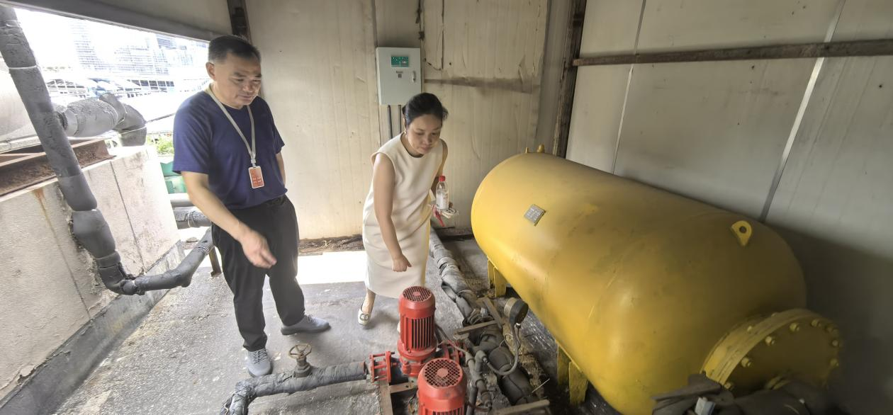 节前清静生产检查 筑牢清静防地