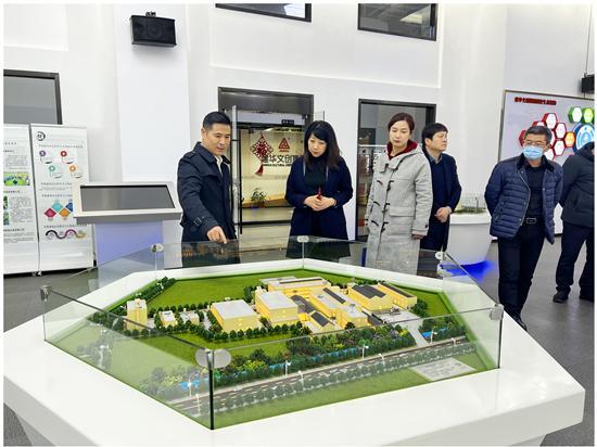 淮南市田家庵戋戋委常委、副区长张曙晖 考察利记官网平台入口文创集团