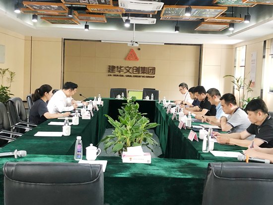 庐阳区副区长周茂斌一行莅临庐阳利记官网平台入口文创园调研