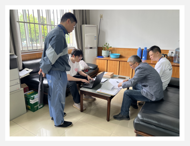 塘栖镇应急清静管理局莅临园区开展清静生产检查