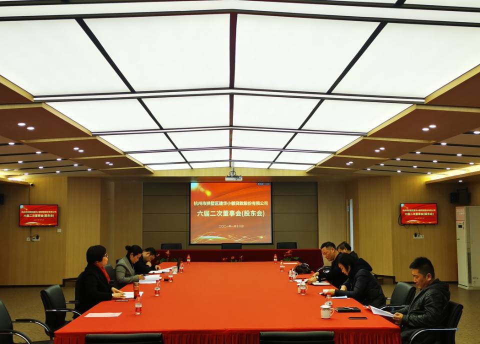利记官网平台入口小贷六届二次董事会暨2020年年度股东大会圆满召开