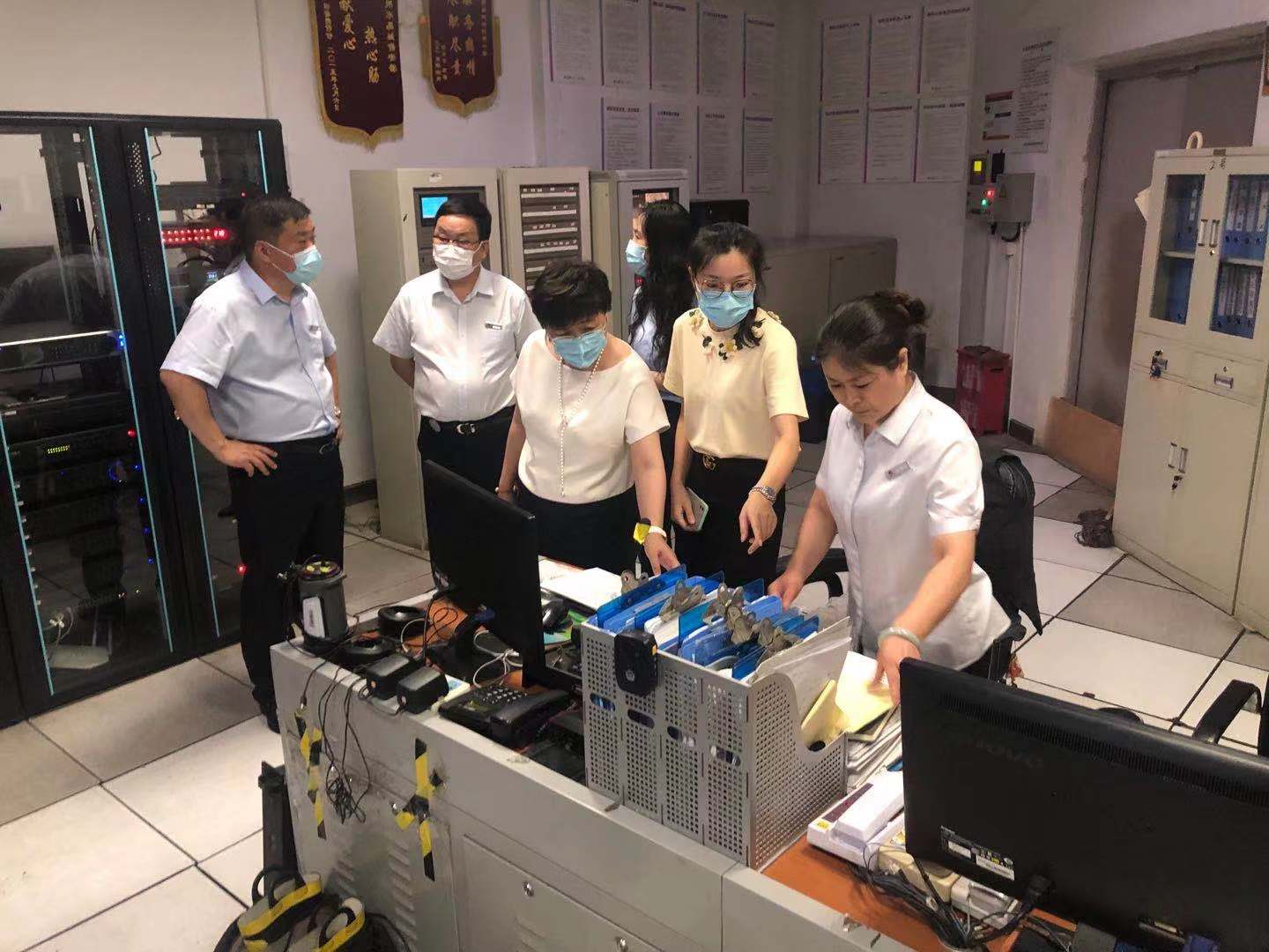 水晶城开展重点设施装备清静大检查