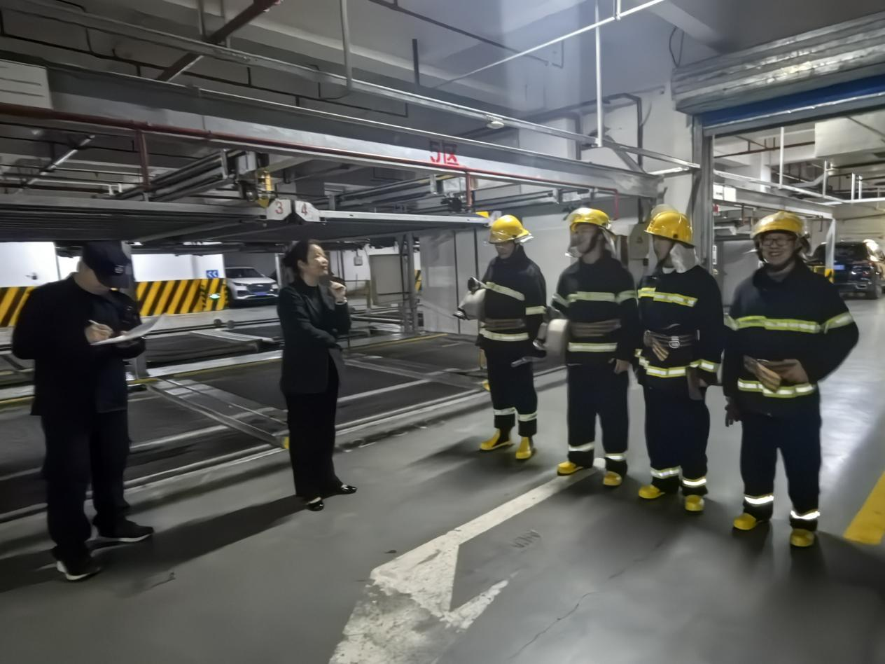 清静生产管理办公室开展消防清静交织检查