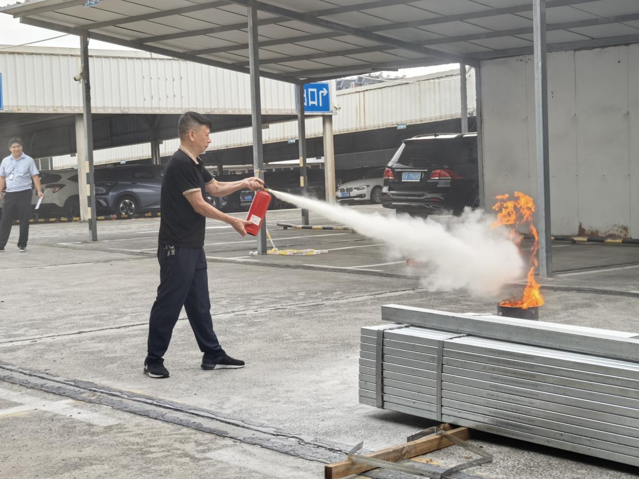 班长消防实操审核 筑牢清静生产防地