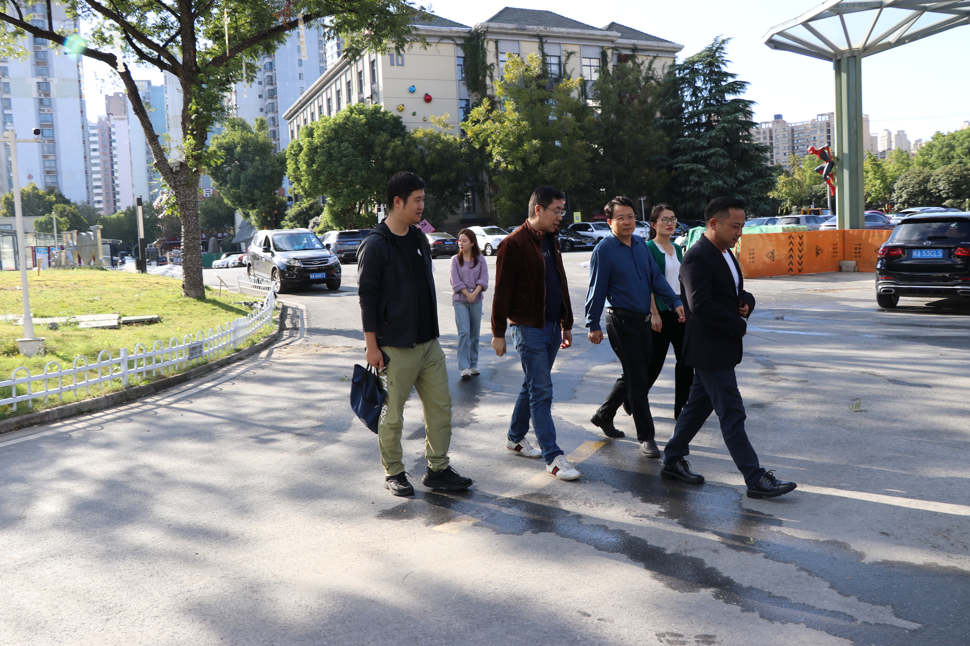 庐阳区副区长方志山一行莅临庐阳利记官网平台入口文创园调研