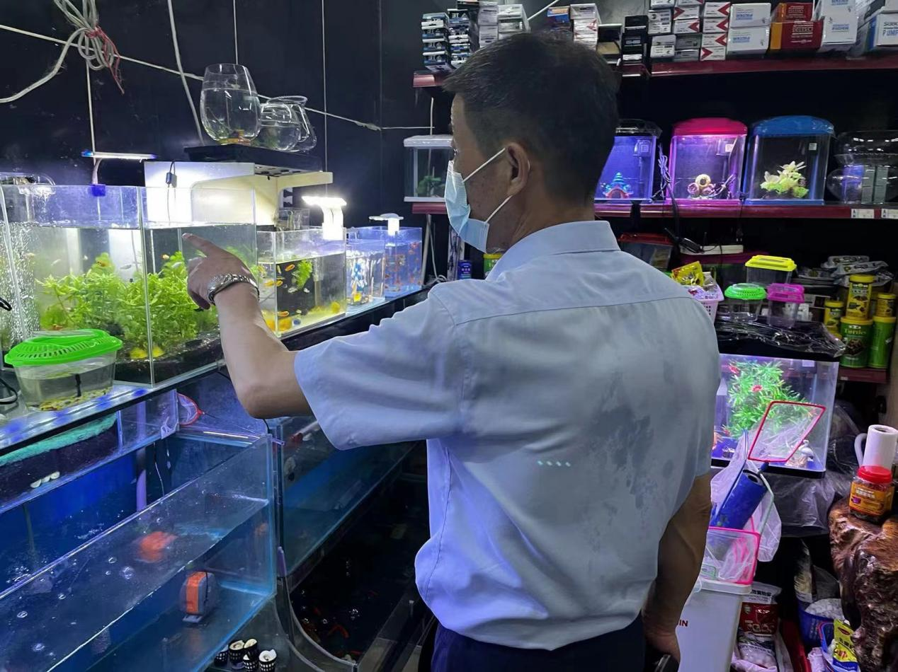 钱江市场开展夏日用电清静专项检查事情