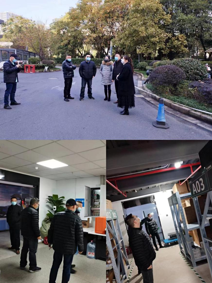 祥符街道消安办深入园区开展清静检查