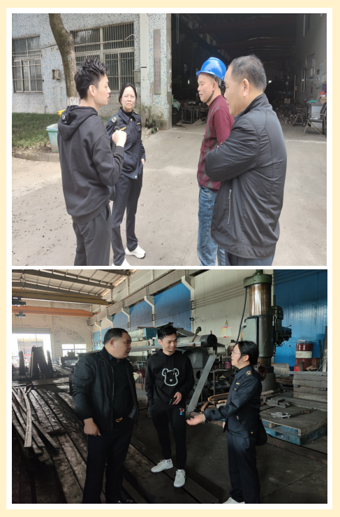 塘栖镇环保局向导莅临园区指导调研