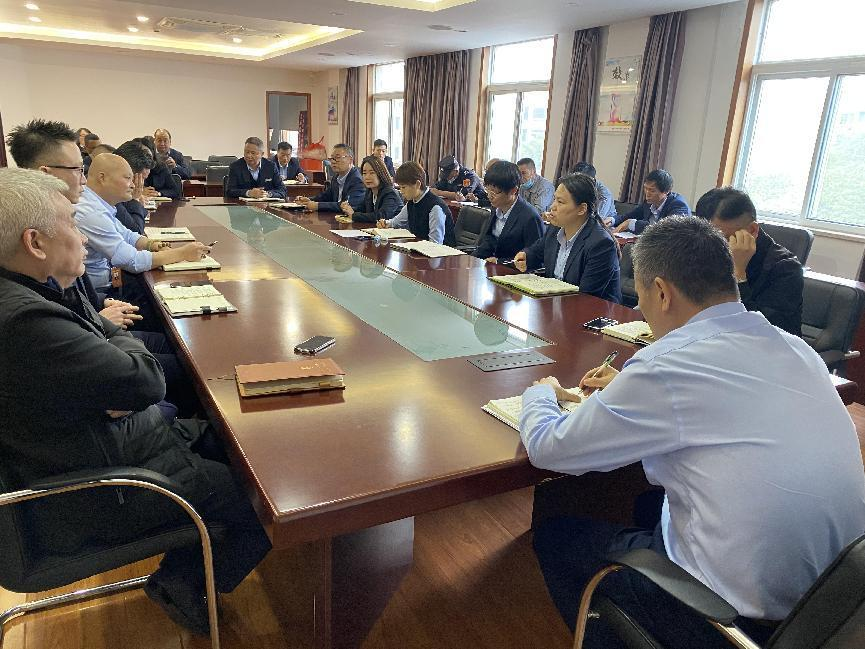 钱江商城开展11月事情例会